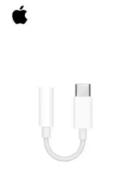 Genuine Apple USB-C Type-C Audio Adapter 3.5mm AUX Jack Converter for iPhone 15