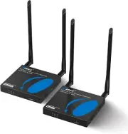 OREI 4K Wireless HDMI Transmitter & Receiver Extender, up to 165ft | WHUD3-165-K