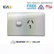 25 AMP Single Power Point Outlet Slim Line Socket GPO SGPO Socket Outlet