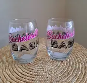 WINE STEMLESS GLASS BACHELORETTE BASH