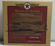 WINGS OF TEXACO 1935 SPARTAN EXECUTIVE AIRPLANE ERTL DIECAST