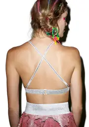 Double Sequin Bralette