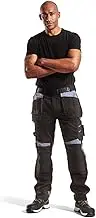 Blakläder 155518609994C50 Craftsman Trousers Size in Black/Grey, C50