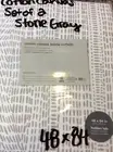 West Elm Two (2) Bomu Cotton Canvas Curtains 48x84 NIP Stone Gray
