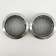 2" Aluminum Speaker Cover Mesh Grill For Car Audio DJ PA Tweeter Speaker Chrome