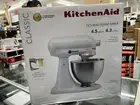 KitchenAid K45SSWH Classic Series 4.5 Quart Tilt-Head Stand Mixer New Pls Read
