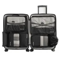 在飛比找PChome24h購物優惠-PUSH!旅遊用品旅行收納袋行李箱衣物整理收納包袋套裝(7件