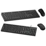 Moki Keyboard and Mouse Combo (Black) - Wireless