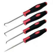 BikeService Pick and Hook Set Short 4 Piece - 76mm - BS1234