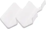 HAPINARY Bathroom Hair Dryer Storage Rack 2pcs Wall-mounted Blow Dryer Holder Easy Install