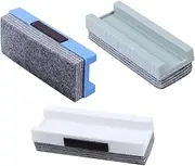 ARTIBETTER Teachers Chalk Eraser for School Office Dustless Eraser Felt Material Blackboard Comfort Groove