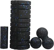 Generic Foam Roller Kit with Yoga Block And Column for Exercise And Muscle Care, Style A
