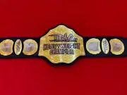 Heavyweight Wrestling Champion Belt Replica Brass, Adult Size Wrestling Inspired