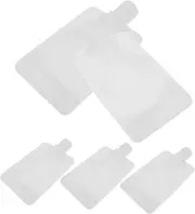 CATIEBYE 5pcs Reusable Lotion Pouches Leakproof Travel Squeeze Bags for Face Cream Compact Durable for Outdoor Use and Daily Necessities Each