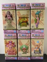 ONE PIECE WCF World Collectable Figure Wano Kuni Country 7 Complete 6 set