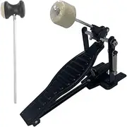Single Bass Drum Pedal, Single Chain Kick Pedal, Bass Drum Pedals for Jazz Drum Kit, Black