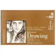 Strathmore Medium Drawing Spiral Paper Pad 12"X18" 24 Sheets
