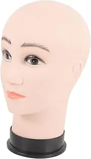 PLAFOPE Wig Display Mannequin Head Model Stand Durable Hat Glasses Display for Wigs Store Salon Use for Shop Personal Collection
