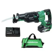 Metabo HPT CR36DAM 36V MultiVolt Li-Ion BL Reciprocating Saw Kit (4 Ah) New
