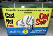 Betts 8SM 8ft Old Salt Cast Net 1/2" Mesh 1lb Per Ft
