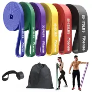Resistance Bands Set - Pull Up Bands with 6 Resistance Levels 15-170 LBS for ...