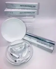 BRIGHTEST SMILE professional serum LED LIGHT teeth whitening USA patent SEALED