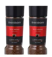 DAVIDOFF Rich Aroma Instant Coffee - 10/12 Intensity - 100g x 2 Pack , Free Ship