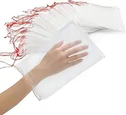 ENPOINT Fruit Bags for Fruit Trees, 100 PCS 6x10 Inch Fruit Protection Bags with Drawstring, Garden Netting Mesh Fruit Cover Bag for Grape, Tomato, Peach, Apple, Flower from Birds Bugs