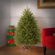 4.5 Ft Artificial Dunhill Fir Christmas Tree Green Stand Lifelike Branch Tips