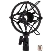 Microphone Shock Mount Holder Clip Mic Anti-Vibration for 22mm-26mm Diameter ...