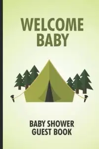 在飛比找博客來優惠-Welcome Baby Baby Shower Guest