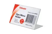 Esselte Sign/Menu Holder Slanted Landscape Business Card