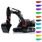LESU Metal 1/14 Hydraulic RC Excavator Radio Control Digger Light Model LR945