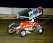 1984 Dave Blaney sprint car - 8x10 photo