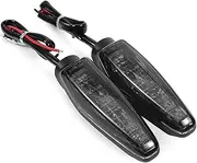 Motorcycle Indicators Turning For S&uzuki GSXR1000/R 2017-2023 For KATANA 1000 2019-2023 LED Motorcycle Turn Signal Indicator Flasher Blinker Lamp Running(Smoked)
