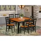 7 PcKitchen Table set-Dining Table and 6 Wood Dining Chairs