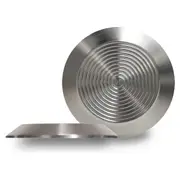 Tactile Indicator Studs - Stainless Steel 3M Adhesive Flat Back