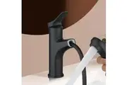 Pull out Basin Mixer Tap Bathroom Sink Vanity Faucets Laundry tap WELS ACA Black