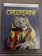 Creepshow Steelbook: 4K, Blu Ray Sealed New Mint Shout Factory SOLD OUT