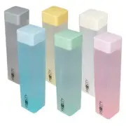 Plastic Food Grade Fridge Square Water Bottle, Set of 6 Pieces