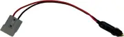 Solar Cable Anderson Plug to Cigarette Lighter Plug. Customized Length. (6M)