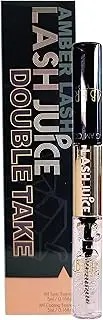 Amber Lash Lash Juice by , 3-in-1 Coating Essence and sealant for Eyelashes with Extensions and or Lift Perm, Protect and Nourish to Promote Healthy Eyelash Growth 10ml / 0.34 fl oz Total(Double Take)