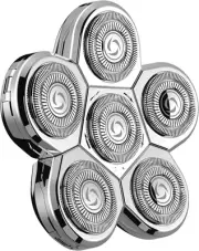 Head Shavers Replacement Blades, 6 Blades Head Shaver for Bald Men Replacemen...
