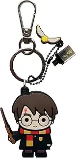 WONDEE Disney Harry Potter, 2-in-1 Keyring + USB and USB C Stick Funny 32 GB, Harry Potter Figures with Additional USBC Adapter - Harry Potter Fan Item for Children, Women and Men