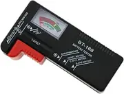 Yardenfun Battery Tester Checker for 9v 1.5v Aa AAA Battery -Read Pointer Volt Meter