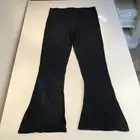 Spanx Women’s Micro Flare Plants Black 3X