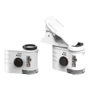 Mini Microscope Toy Lightweight LED Lighted Education Toy for Students Kids