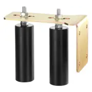VEVOR Sliding Gate Kit 6" Rolling Hardware with L-Bracket Adjustable for Door