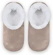 [Caihoyu] Kids Girls Boys Closed Back House Slippers Coral Fleece Non-Slip Fuzzy Soft House Shoes Bedroom Home Office Travel Yoga
