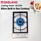GASLAND chef 30cm Gas Cooktop 1 Burner Kitchen gas Stove Cast Iron Trivet NG LPG